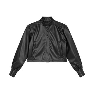 ALIX The Label Alix The Label, Dames, Jassen, Zwart, Maat: XL Leer