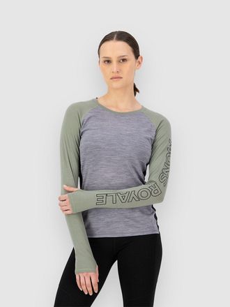 Mons Royale Bella Merino Funktionsshirt gr&uuml;n