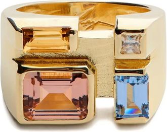 Legier embellished ring - Oro