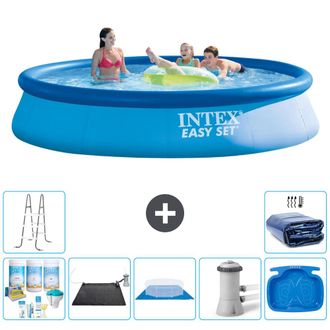 Intex Piscina Easy Set Redonda - 396x84 Cm - 7-piezas S20184