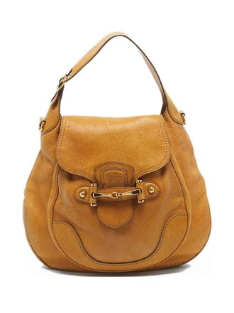 Gucci leather top-handle bag - women - Leather - One Size - Brown