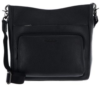 Mandarina Duck Womens Mellow Leather Crossover, Black, Taglia Unica