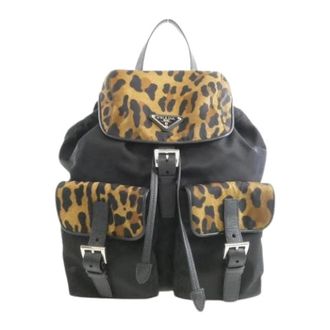 Prada Pre-owned Zaino Tessuto ST Leop - - Pre-owned - Donna - Multicolore - ONE SIZE