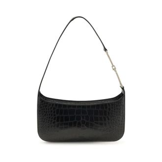 Tom Ford Piccola Borsa a Spalla Effetto Coccodrillo - - Bags - Donna - Nero - ONE SIZE