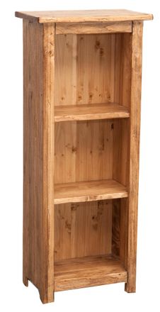 Biscottini International Biscottini - Peque&ntilde;a Biblioteca De Estilo Country De Madera Maciza De Tilo Acabado Con Efecto Natural L40xpr25xh98 Cm