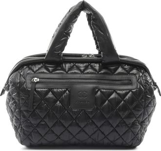 Chanel Borsa a mano Coco Cocoon trapuntata 2012-2013 - Nero