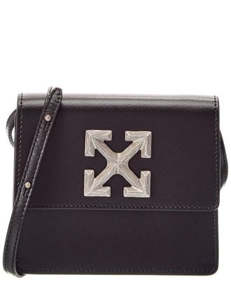 Off-white Jitney Leather Shoulder Bag