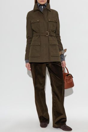 Burberry Alderton Jacket, Womens, Green