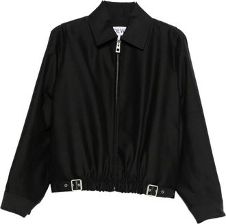 Loewe Dames, Jassen, Zwart, Maat: XS Zijde