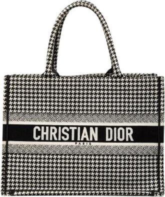 Dior Pre-owned Canvas Tote - Dames - Vintage Shopper - Zwart - ONE Size - Vintage