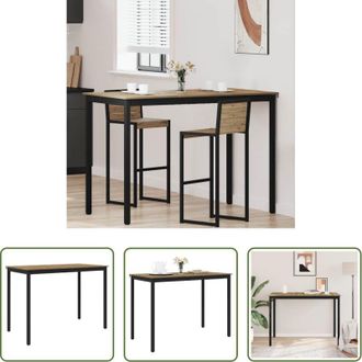 vidaXL vidaXL Tavolo da pranzo in legno ingegnerizzato - Tavolo Bar a Pianta Legno multistrato