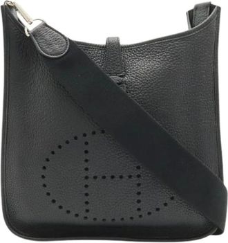 Herm&egrave;s Borsa a spalla Pre-owned in pelle vintage - - Pre-owned - Donna - Nero - ONE SIZE
