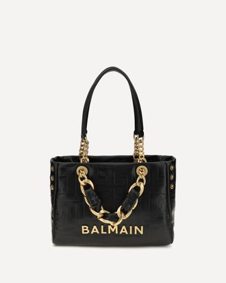 Balmain Borsa Tote Cabas 1945 piccola Woman UNI