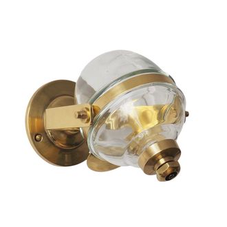 Decoclico Dispensador de jab&oacute;n mural lat&oacute;n oro