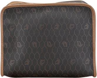 Dior Pre-owned Clutches, female, Black, Size: ONE SIZE Pre-owned Canvas Clutch