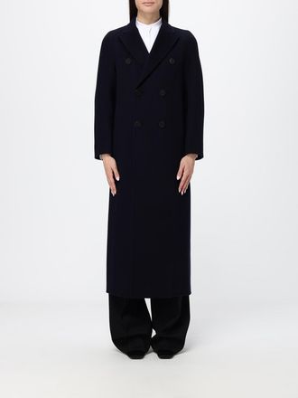 Max Mara Cappotto lungo doppiopetto in cashmere con collo a rever