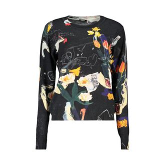 Desigual Nantes T-shirt met ronde hals - Dames - Ronde hals truien - Veelkleurig - L - Truien & Vesten