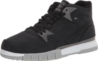 British Knights British Knights Mens Virga Fashion Sneaker, Black/Charcoal/Grey, 11 UK