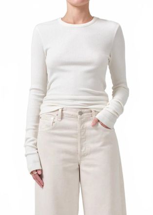 Citizens Of Humanity Bina Crewneck Sweater In Pashmina