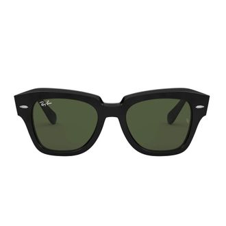Ray-Ban Sunglasses, unisex, Black, Size: 49 MM State Street