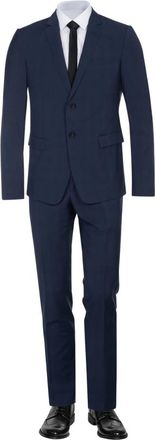 Armani David Line Kostuum - Heren - Pakken - Blauw - Maat: XL