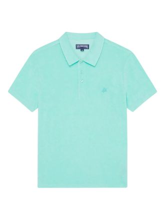 Vilebrequin Polo con ricamo - Blu