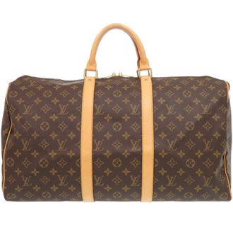 Louis Vuitton Brown Monogram Monogram Boston Bag (Pre-Owned)
