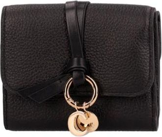 Chloé Wallets & Cardholders, female, Black, ONE SIZE, Small Trifold Alphabet Wallet