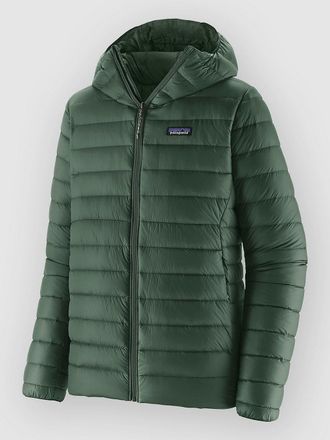 Patagonia Down Sweater Hoody Jas groen