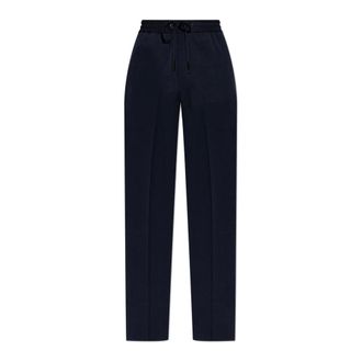 Iceberg Suit Trousers, male, Blue, Size: XL Plaid Pattern Trousers