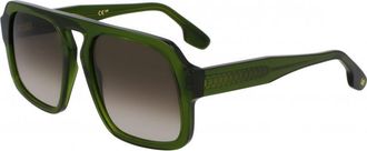 Victoria Beckham Womens VB674S-5319302 VB674S 53 5319302 Sunglasses - Green - One Size