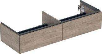 Keramag Keramag - Geberit One Mueble Bajo Lavabo Para Encimera, 2 Cajones