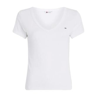Tommy Jeans Donna, Top, Bianco, XS, new