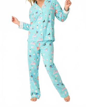 PJ Salvage Classic Fit Flannel Set In This Is How I Roll