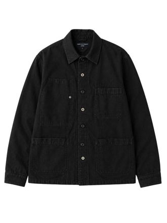Comme Des Gar&ccedil;ons Black Relaxed Solid Overshirt