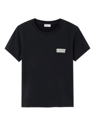 American Vintage Ykobow short-sleeve T-shirt - Black