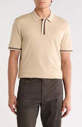 BOSS Parlay Knit Polo in Light Beige at Nordstrom Rack, Size Small