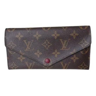 Louis Vuitton Pre-owned Wallets, female, Brown, Size: ONE SIZE Pre-owned Monogram Long wallet (bi-fold)