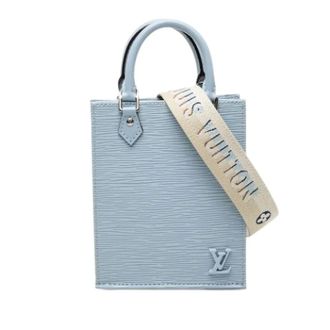 Louis Vuitton Pre-owned Mini Bags, female, Blue, Size: ONE SIZE Pre-owned Petit Sac Plat