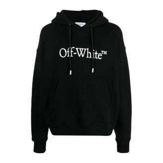 Off-white Dames, Sweatshirts & Hoodies, Zwart, Maat: S Katoen