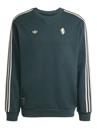 adidas Sweater met zijstreep - Groen