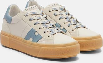 Hogan Crosswind leather sneakers