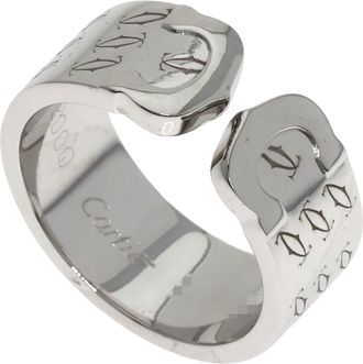 Cartier White Gold White Gold (18K) Band Ring (Pre-Owned)