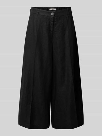 Brax Brax Loose Fit Leinenhose mit elastischem Bund Modell MELLI in Black, Gr&ouml;&szlig;e 34