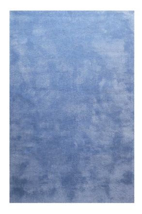 Homie Living Alfombra de pelo largo extrasuave azul lavanda 200x290
