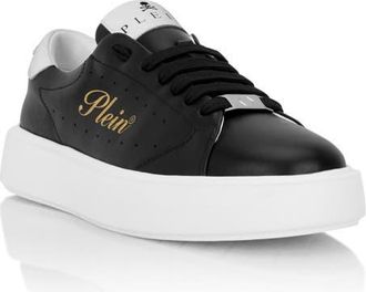 Philipp Plein Lo-Top Sneakers Signature Unisex in Black at Nordstrom, Size 45
