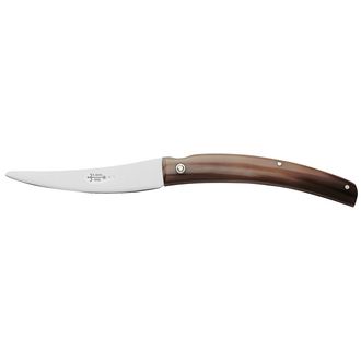 Coltellerie Berti Convivio pocket knife, handle in bull horn tip