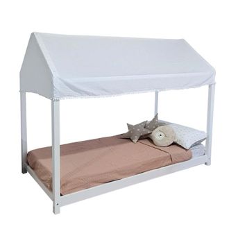 Muemue Techo en plumeti con pompones 53.5x200x98.5cm