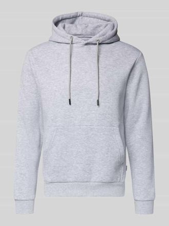 Jack & Jones Jack & Jones Hoodie mit Kapuze Modell BRADLEY in Hellgrau Melange, Gr&ouml;&szlig;e XL