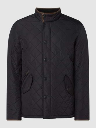 Barbour Steppjacke mit Pattentaschen Modell Powell in Marine, Gr&ouml;&szlig;e XL